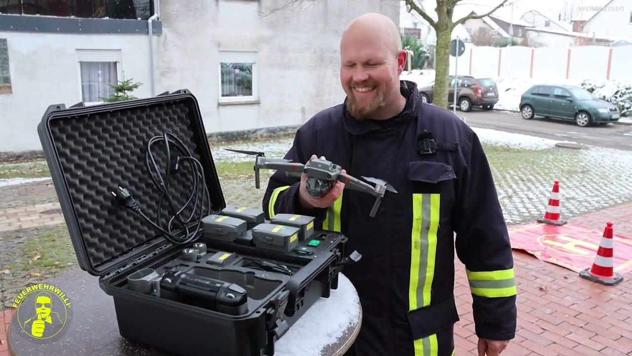 Einsatz-Drohne der FF Grosseneder #drohne #dji