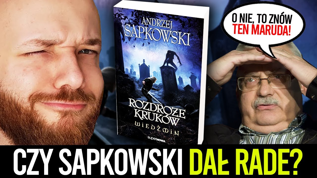 Czy Sapkowski DAŁ RADĘ? 🤔 WIEDŹMIN: Rozdroże Kruków - recenzja