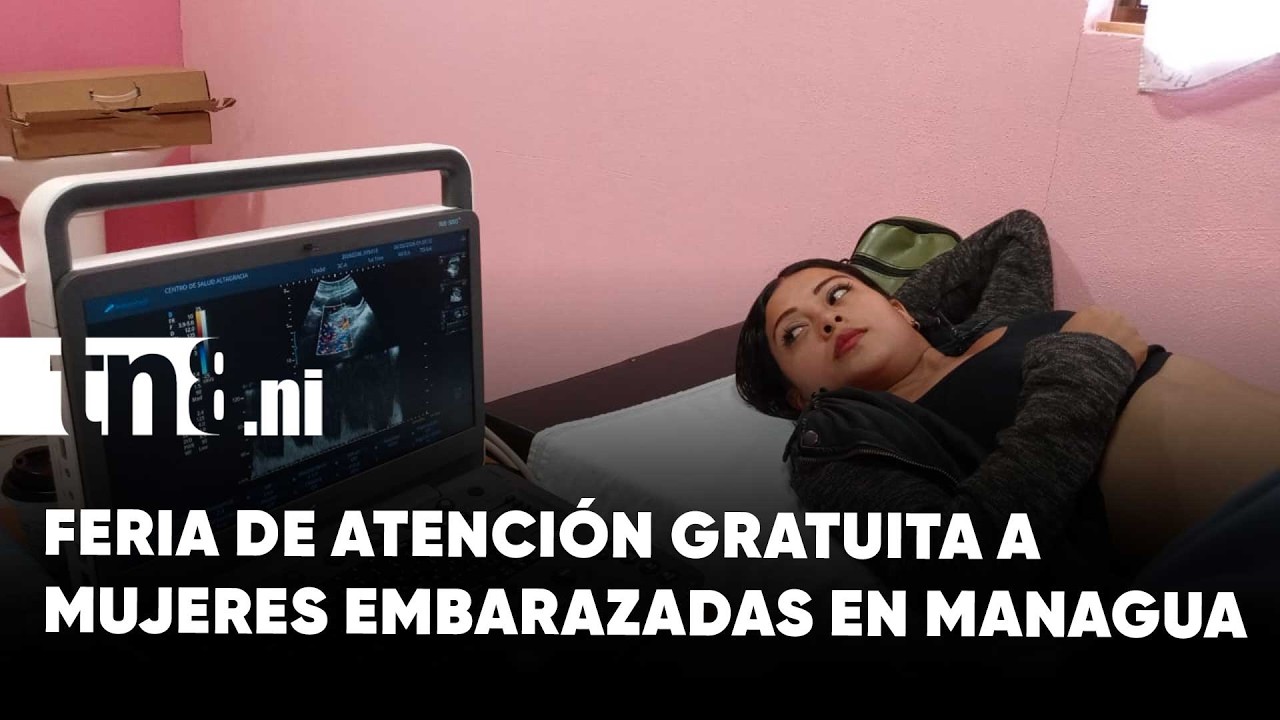 Mujeres embarazadas reciben atención integral gratuita en Managua