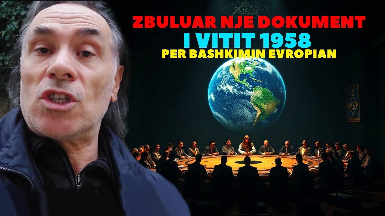 ZBULUAR NJE DOKUMENT I VITIT 1958 PER BASHKIMIN EVROPIAN😳🌏