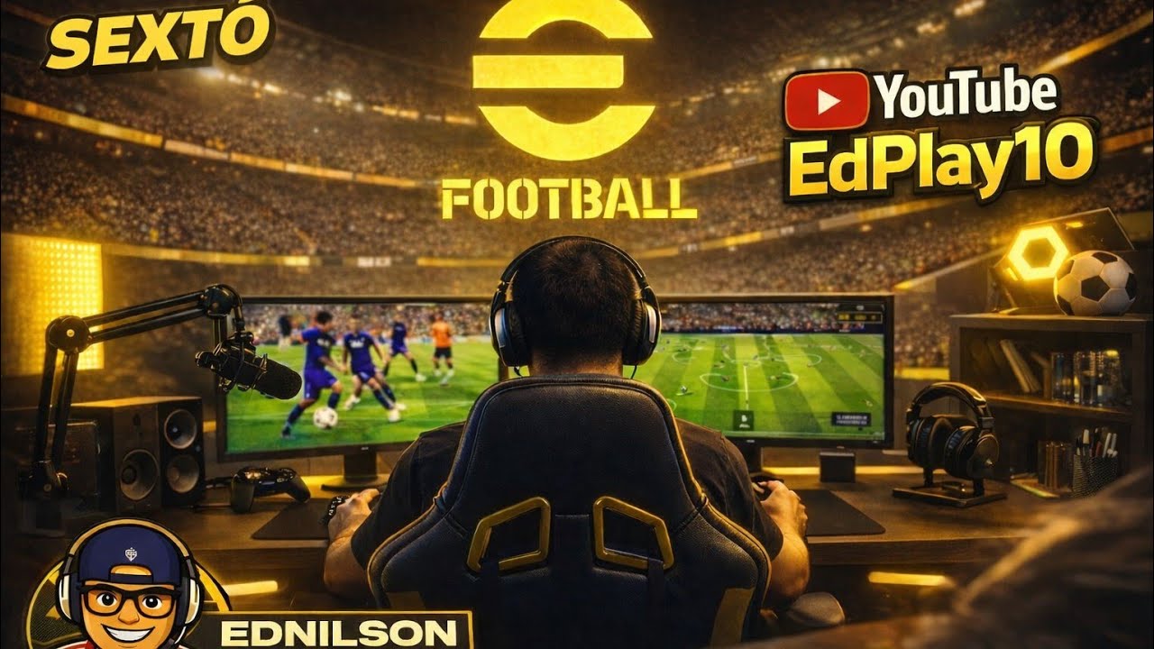 SEXTŐ NO  EFOOTBALL 26 COM @EDYPLA10   🚀🚀🎮🔥