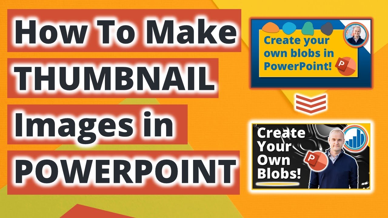 How to Design YouTube Thumbnails in PowerPoint 🔥 [PPT TIPS]