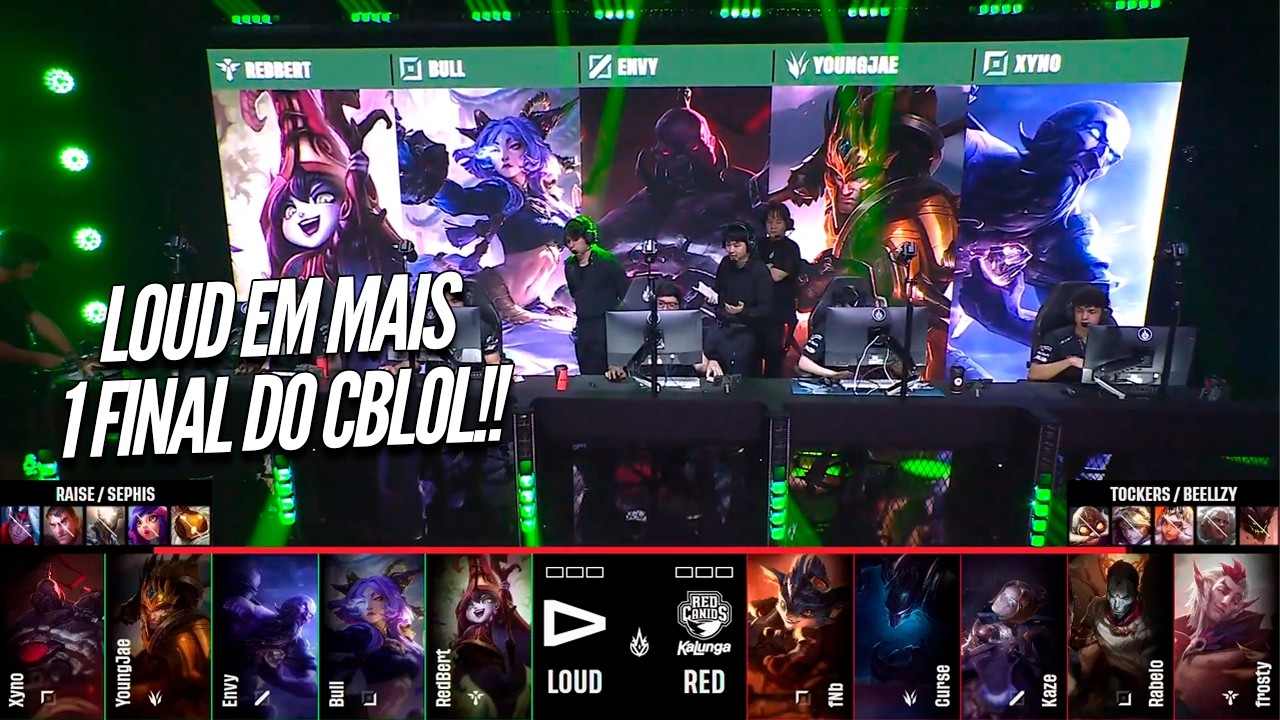 LOUD vs RED - COMO A LOUD CHEGOU EM MAIS 1 FINAL de CBLOL - COPA CBLOL 2026