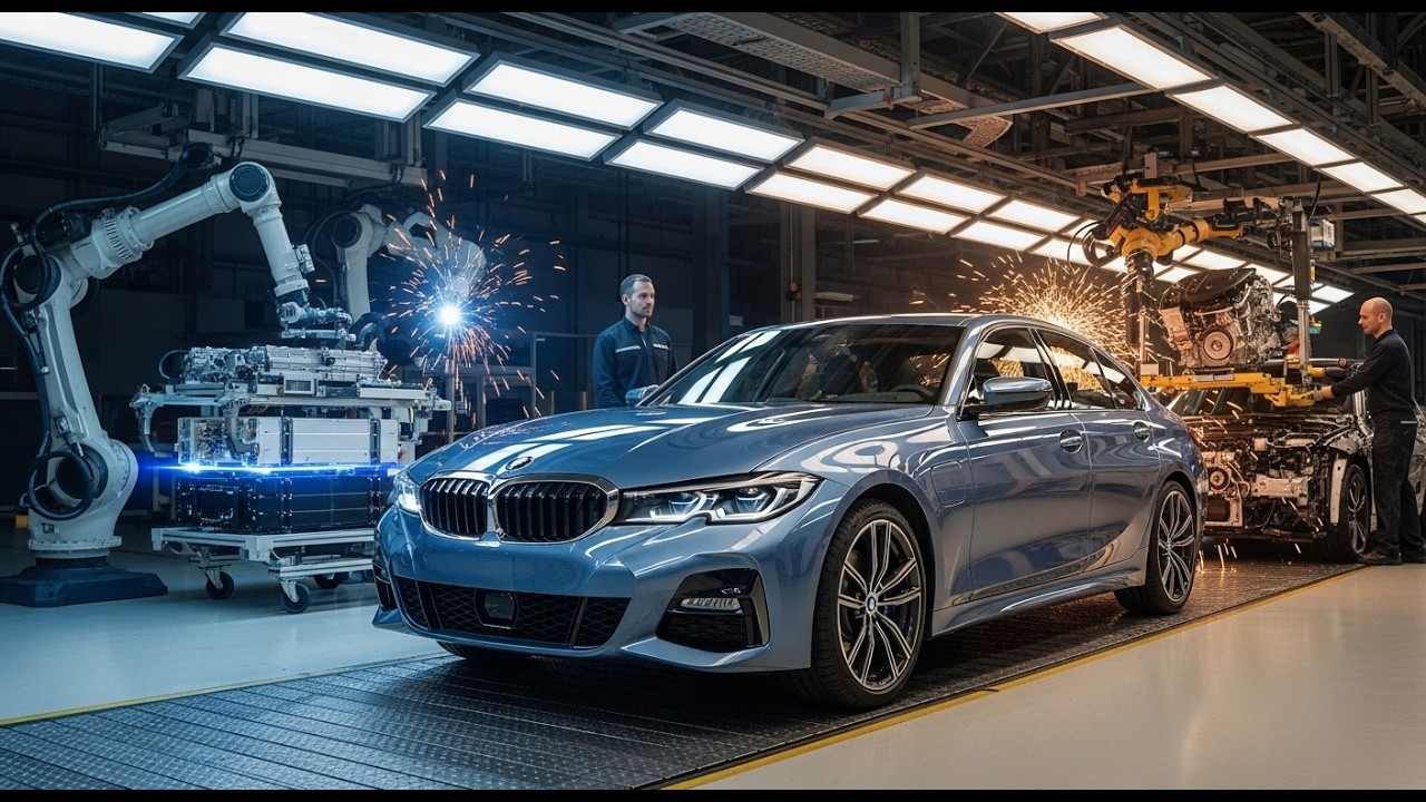 Inside 2026 BMW 3 Series Factory | EV & ICE Production