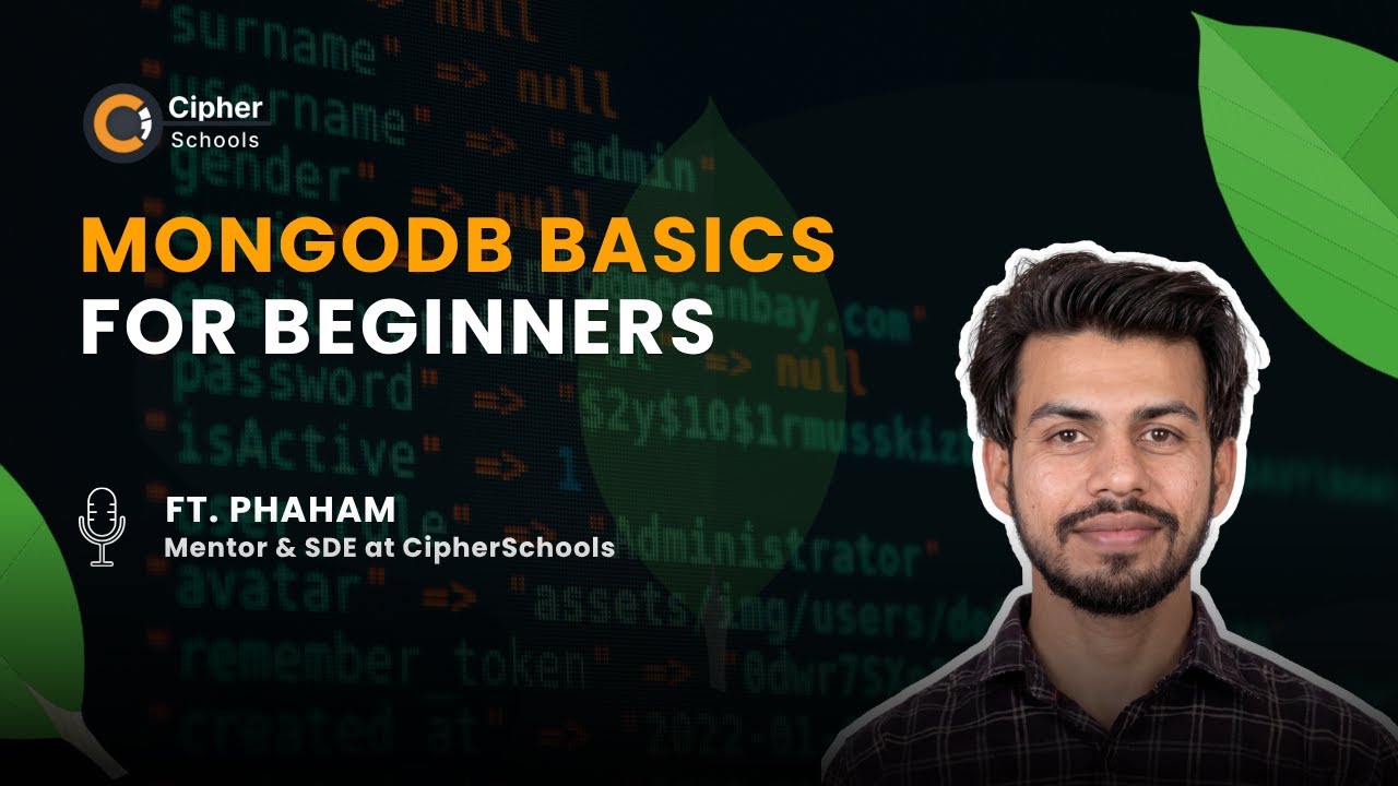 MongoDB Basics for Beginners - FREE Live Bootcamp