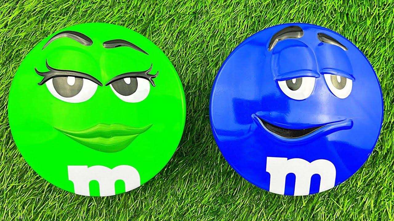 1 Minutes Satisfying with Unpacking Yummy Paw Patrol and Delicious M&M'S Candy From Funny Tins ASMR