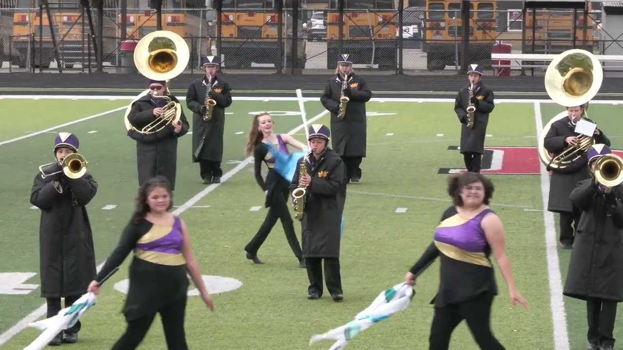 Blissfield High School Marching Band at MSBOA 10/18/2025