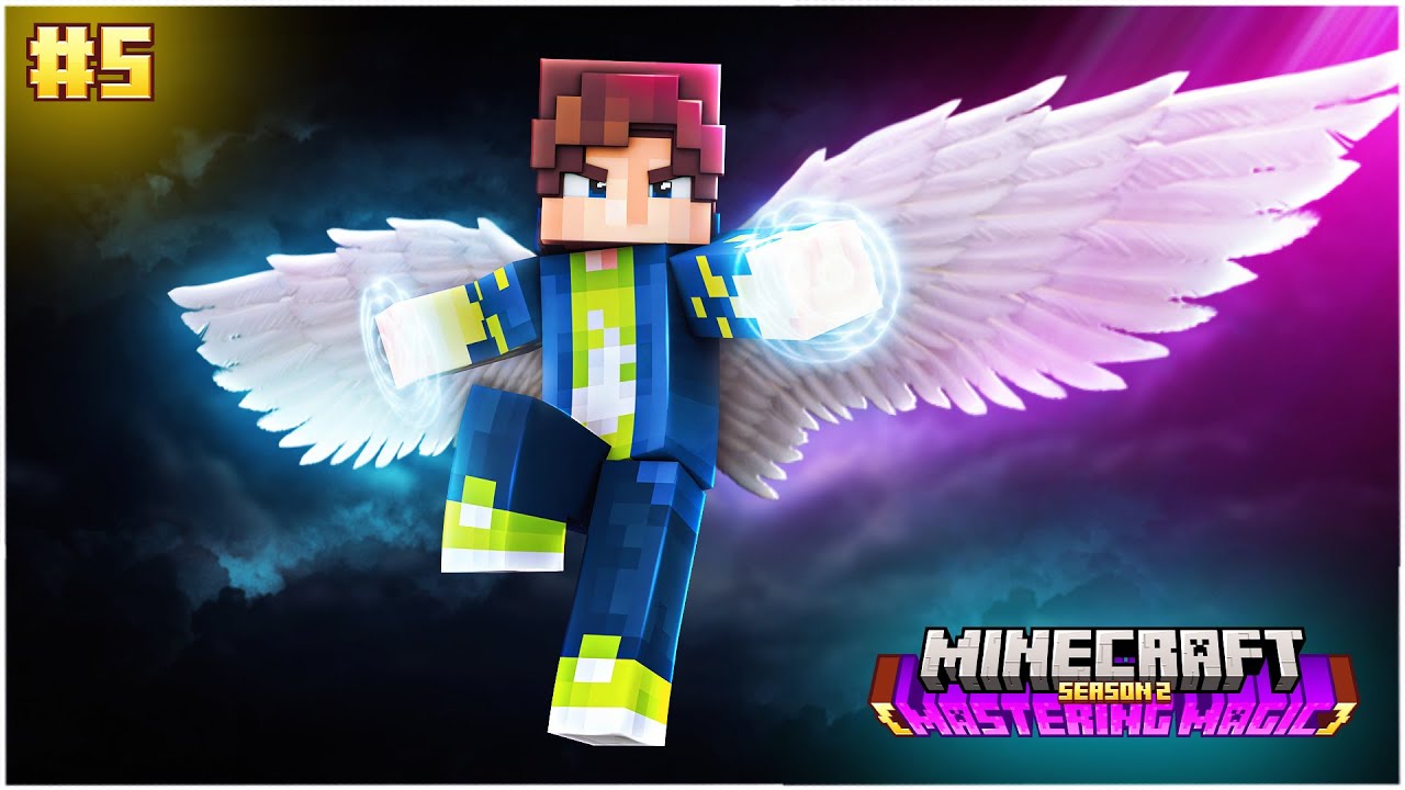 Angel Wings 😍| Season 2 | Minecraft Mastering Magic | Maddy Telugu Gamer