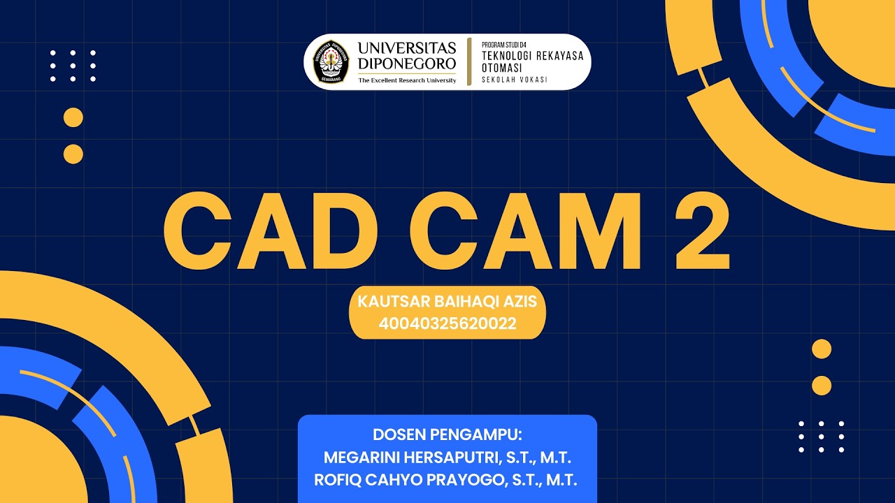 [2] Dasar CAD CAM Menggunakan Solid Works