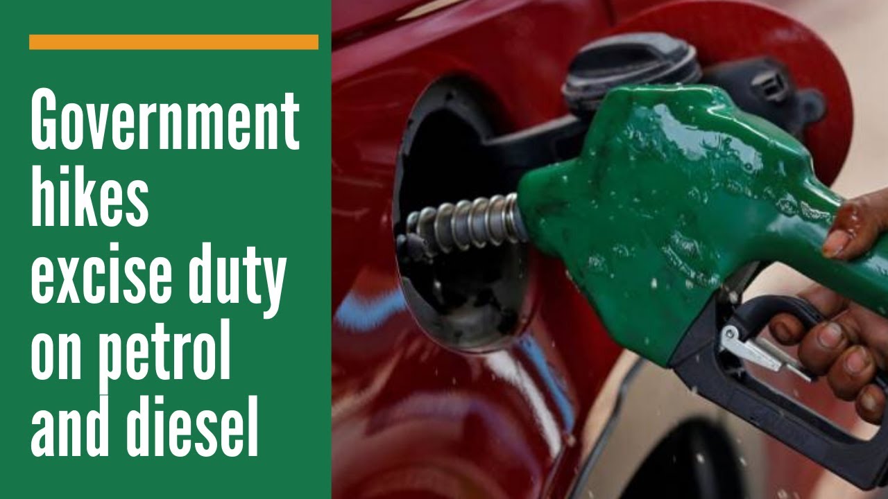 Govt hikes excise duty on petrol by Rs 10/litre and diesel by Rs 13/litre