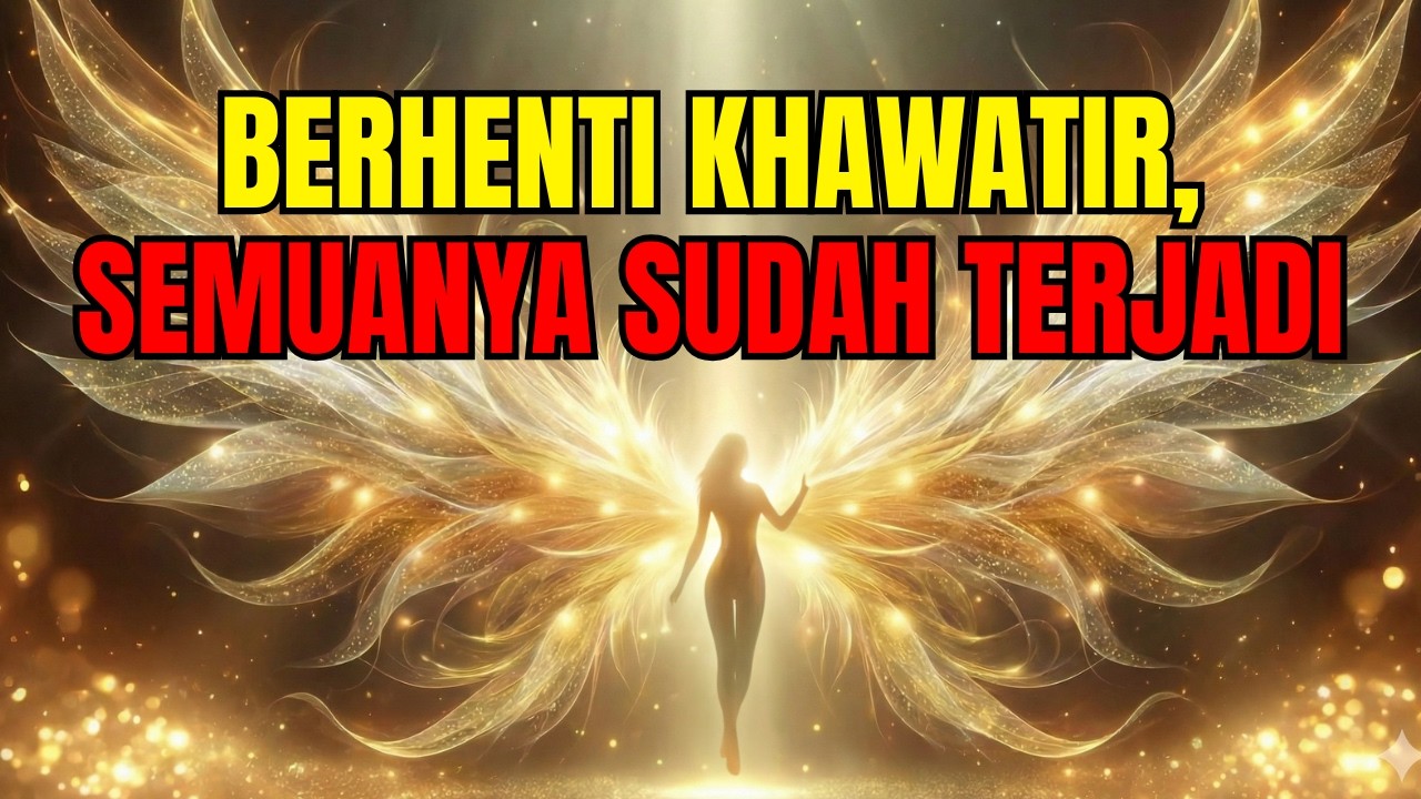 YANG TERPILIH 👑 Tuhan Sedang Mendanai Hidupmu Sekarang, Berhentilah Khawatir