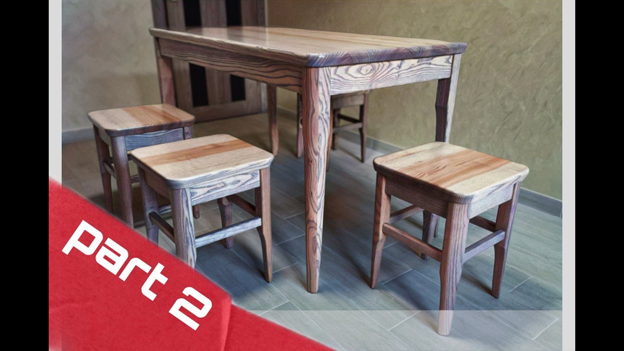 СТІЛ і ТАБУРЕТКА на кухню//table and stool for the kitchenа