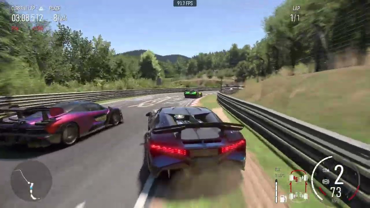 Forza Motorsport 2026 Bugatti taking over with reckless driving