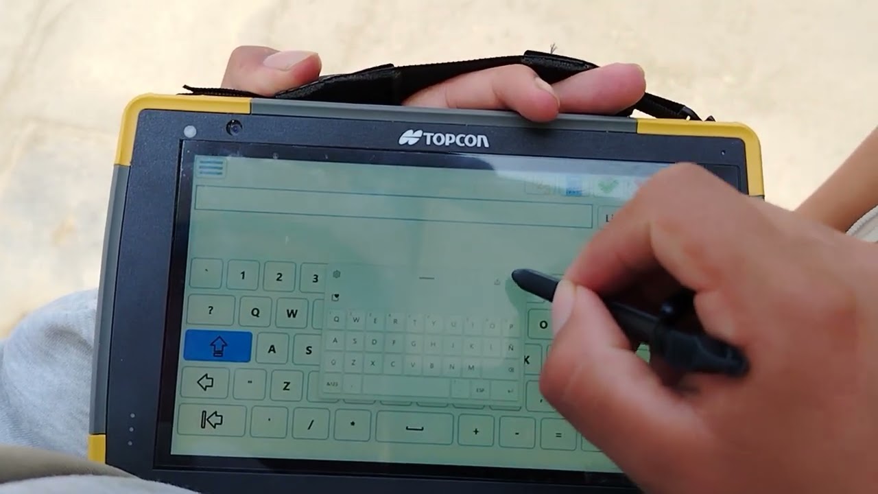 Configuración de receptor GNSS Topcon Hiper VR - Estático (1/3)