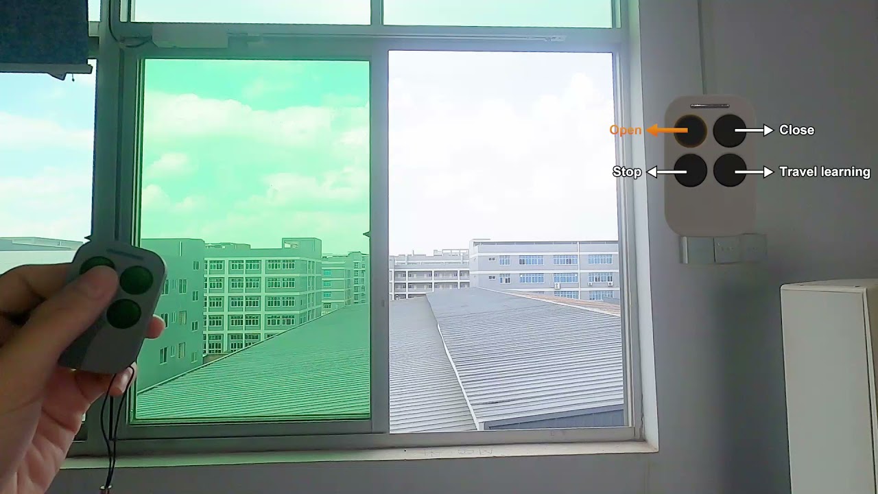 Universal PYKCQ slide window opener