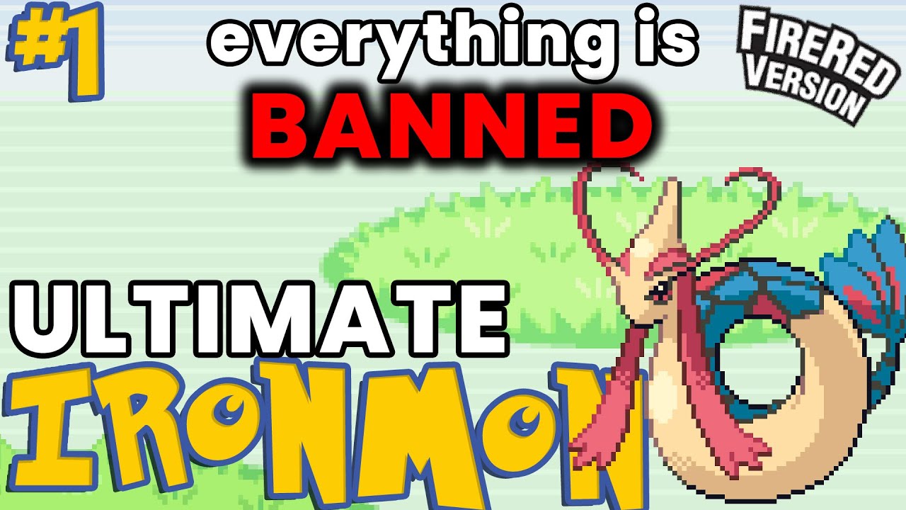 Harder than Nuzlocke & Ironmon - ULTIMATE Ironmon #1