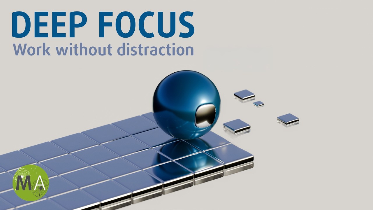 Deep Focus - Work Without Distraction | Downtempo + Isochronic Tones