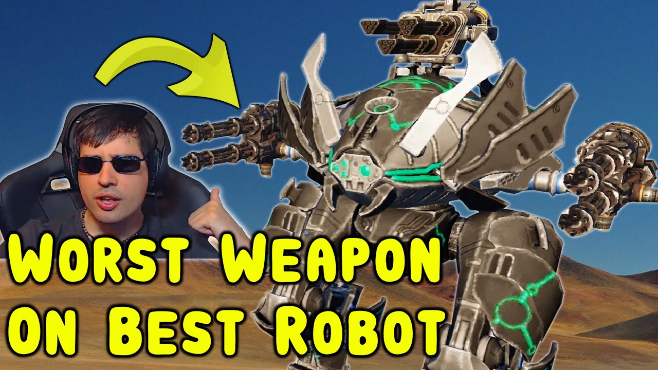 BAD WEAPONS on GREAT ROBOT - War Robots New FENRIR Mk2 Gameplay WR