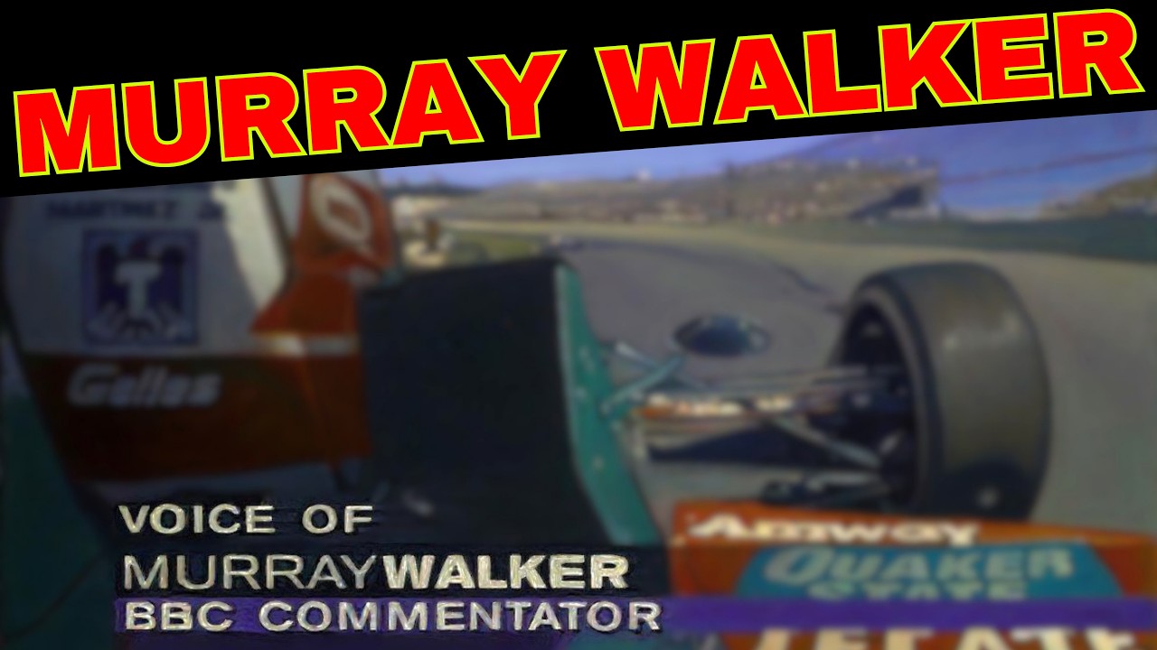 Murray Walker Joins Paul Page and Derek Daly in the Booth (1994 CART Nazareth)