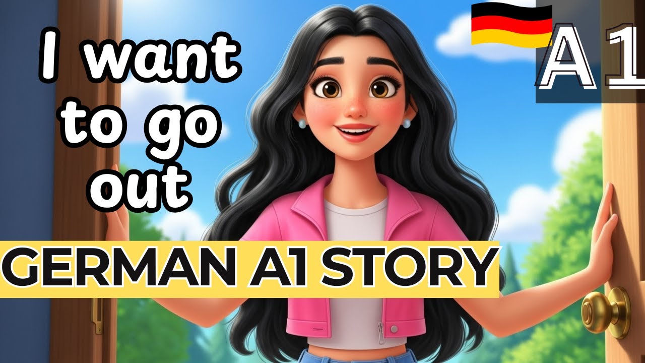 German A1 Story: Ich will raus! | Learn German for Beginners