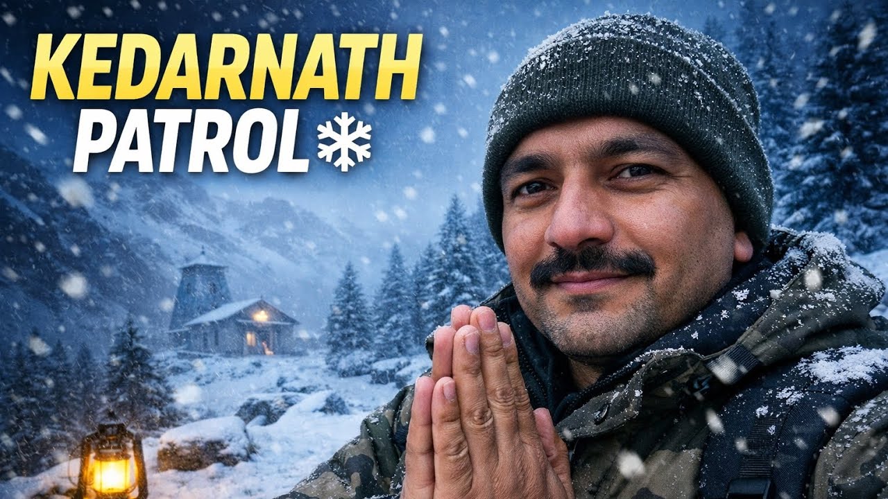 Kedarnath Army Patrol & Camp Life | My Dog Baadal Adventure 🐶