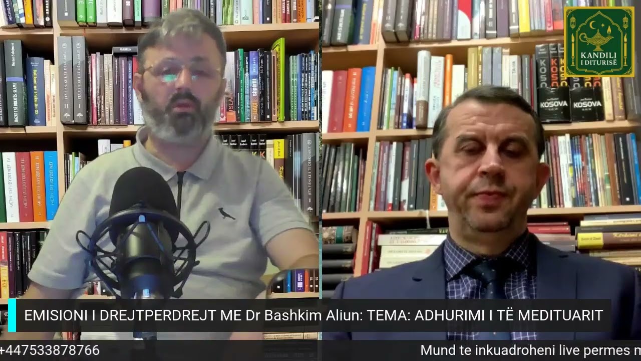 Dr. Bashkim Aliu - Adhurimi i të medituarit