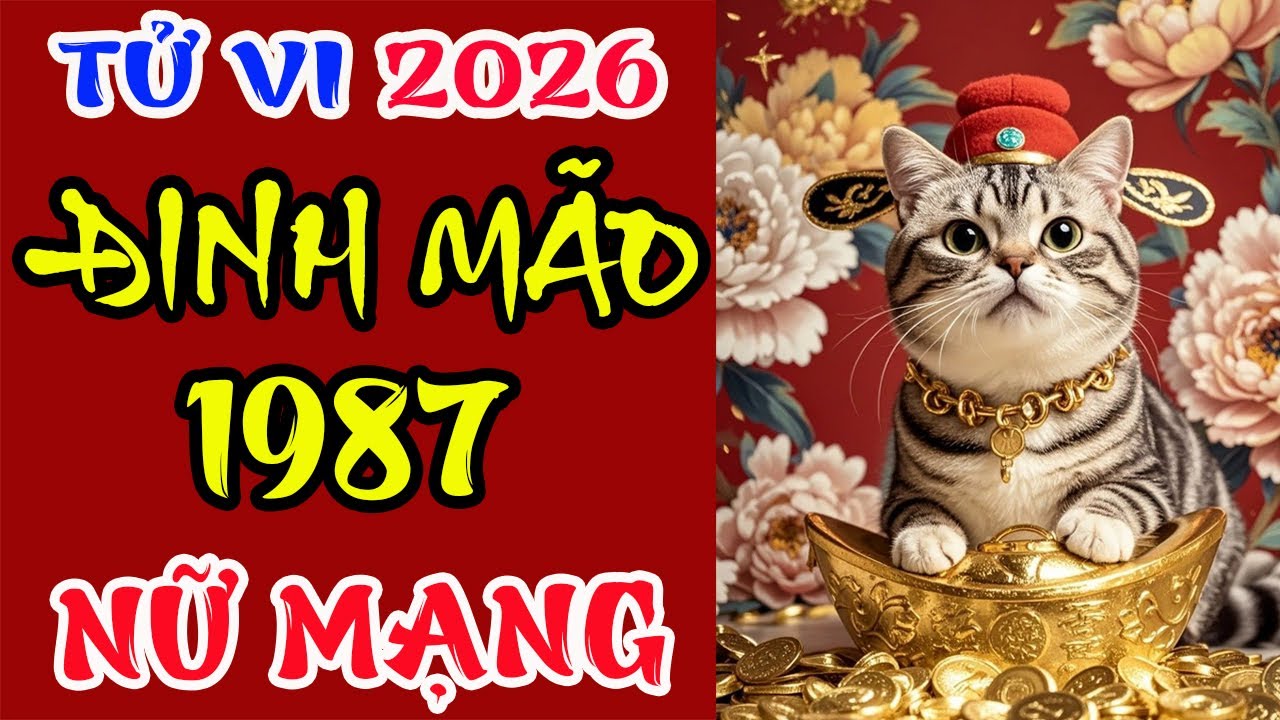 Xem Tử Vi Tuổi Đinh Mão 1987 Nữ Mạng Năm 2026 - 40 Tuổi Sẽ Như Thế Nào ?