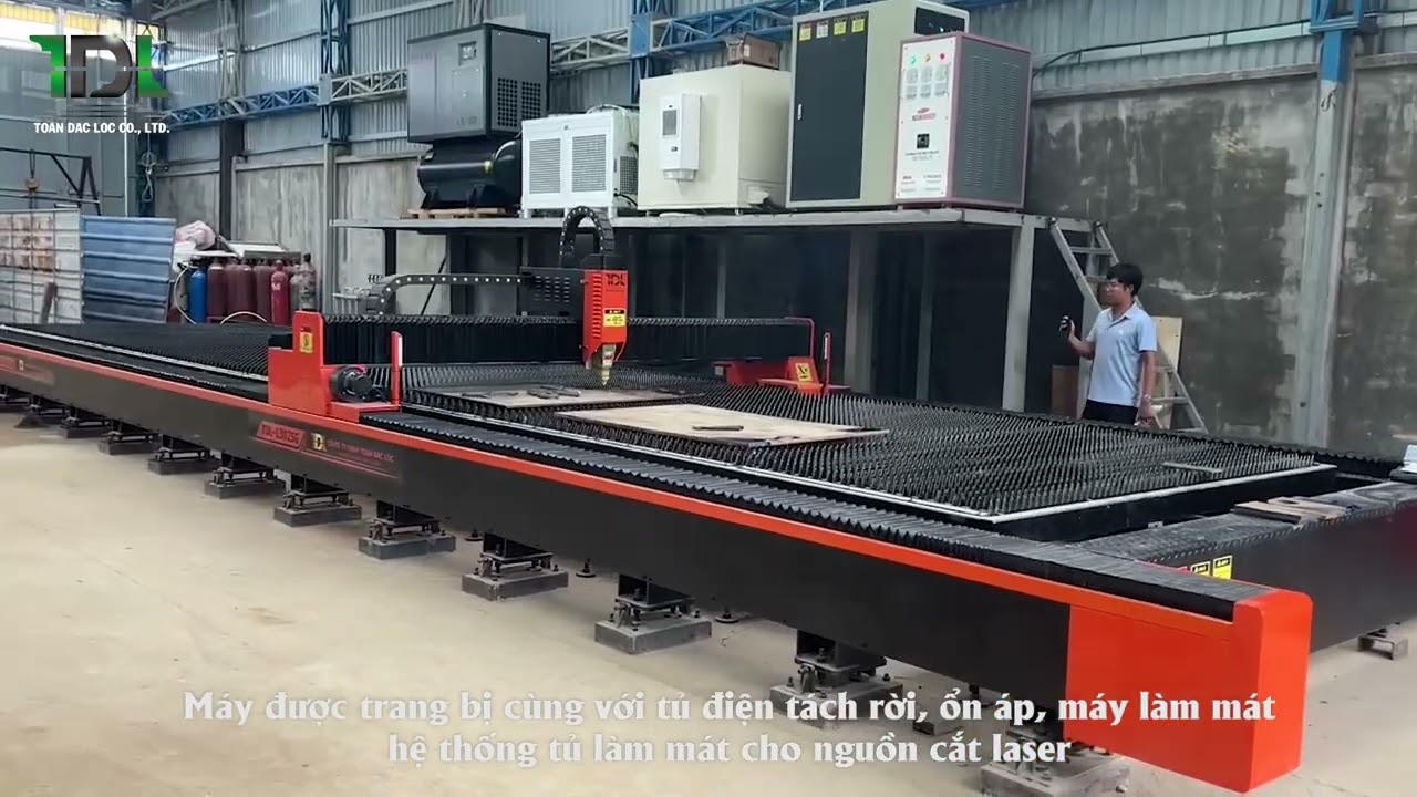 [HOT] MÁY CẮT LASER 13000X2500MM chuyên cắt tấm, cắt dầm và dầm tấm kết hợp / Toàn Đắc Lộc