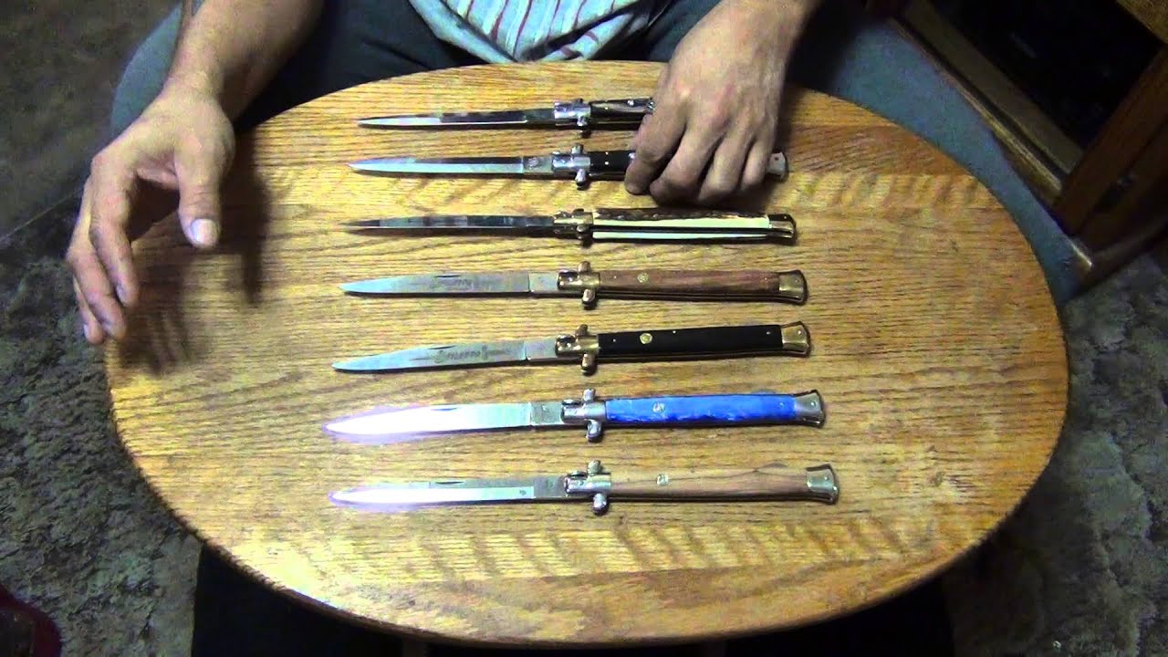 13" Manual & Auto, Falcon, Kissing Crane, AB, & AKC Stiletto Collection