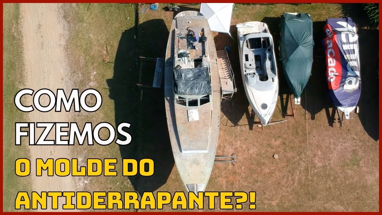 INÉDITO! COMO FAZER UM MOLDE DE FIBRA DE VIDRO! T1.ep20