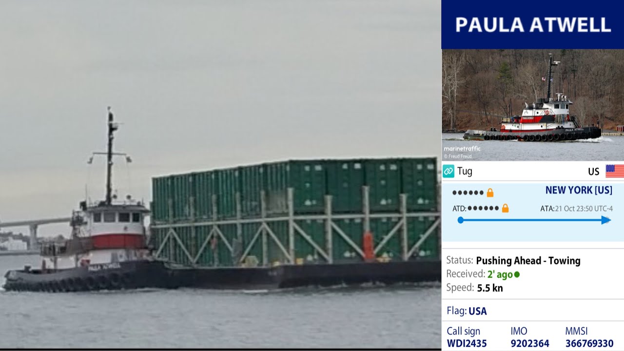 Paula Atwell Hauls the Wastes Through Elizabethport Reach!
