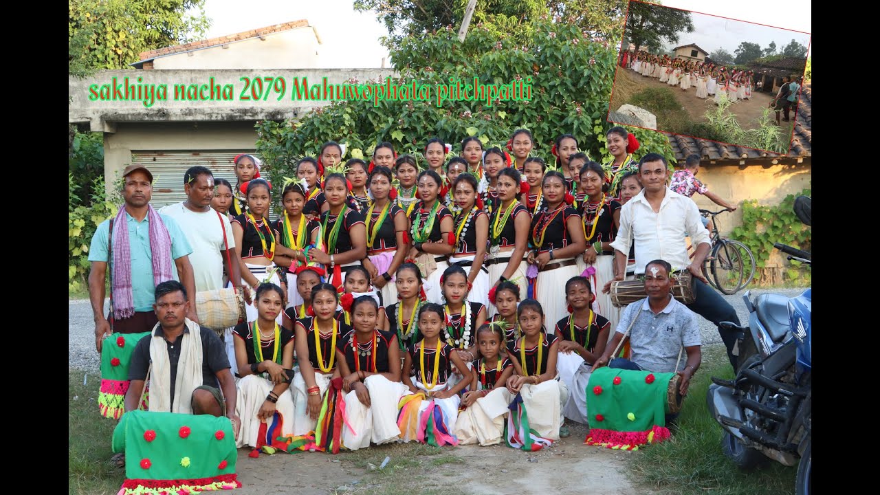 Tharu culture|| Sakhiya nacha|| Mahuwophata Bitchpatti || Video by Saroj digital photo std gulariya