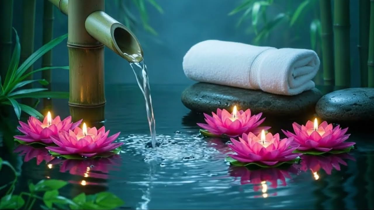 Luxury Spa Music 🌿 Soft Melodies & Bamboo Water Flow for Deep Relaxation and Peace