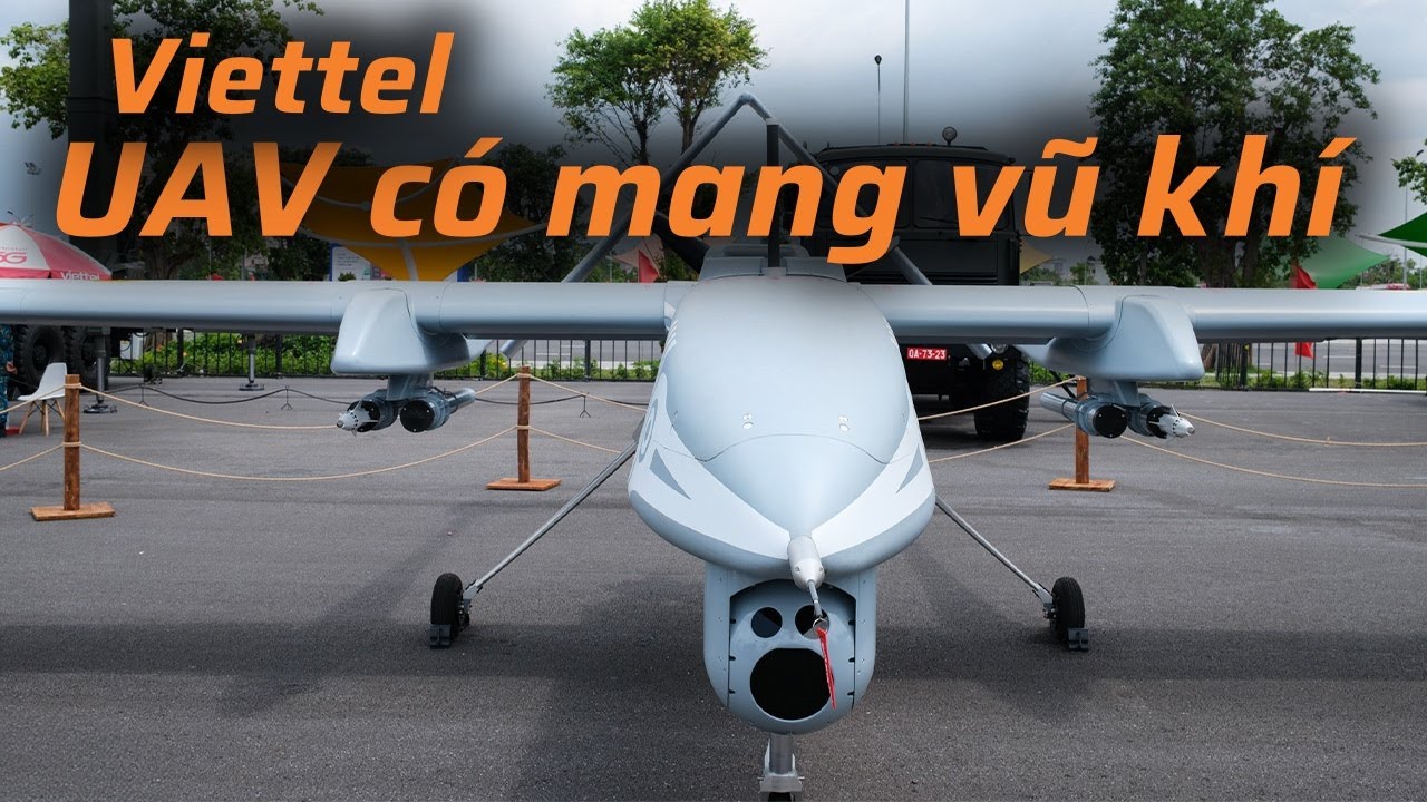 Cận cảnh UAV đa năng tầm xa của Viettel: Bay liên tục hơn 24h, mang được 500kg vũ khí hoặc do thám