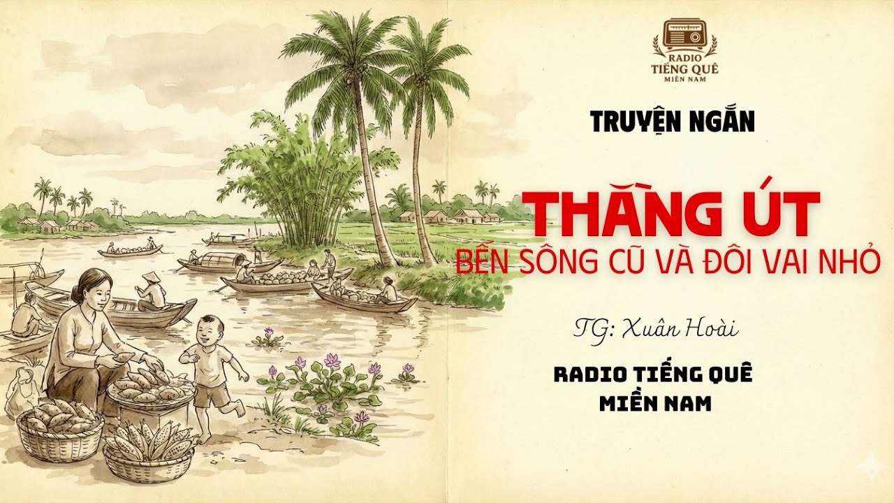 Thằng Út - Bến Sông Cũ Và Đôi Vai Nhỏ | TG Xuân Hoài | Ngủ ngon cùng Radio Tiếng Quê Miền Nam