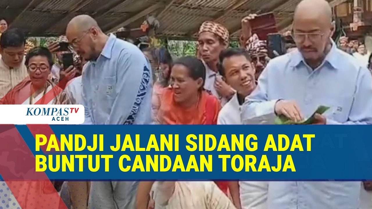 Pandji Pragiwaksono Klarifikasi Candaan Soal Toraja Lewat Sidang Adat