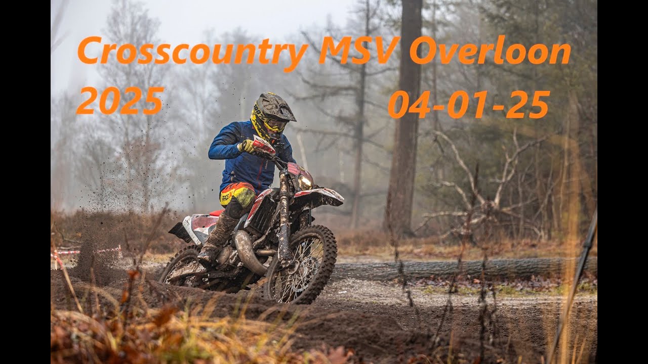 XC MSV Overloon 04-01-25 crosscountry Fantic XE 300 2024 cross crounty test