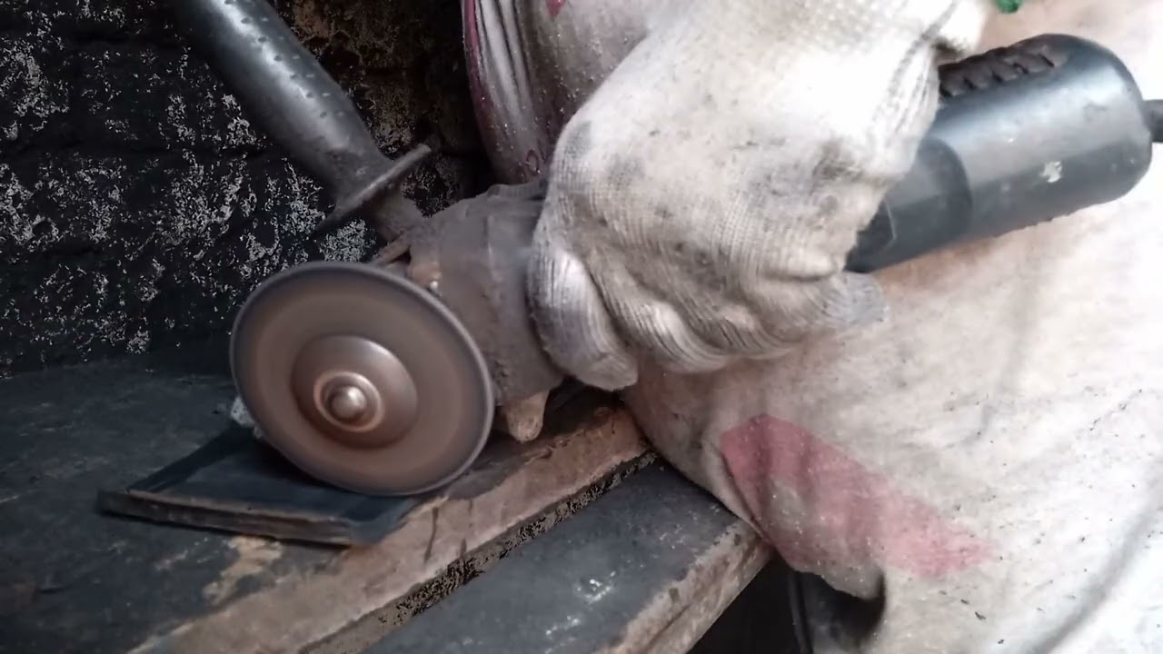 preparando manchao de aço