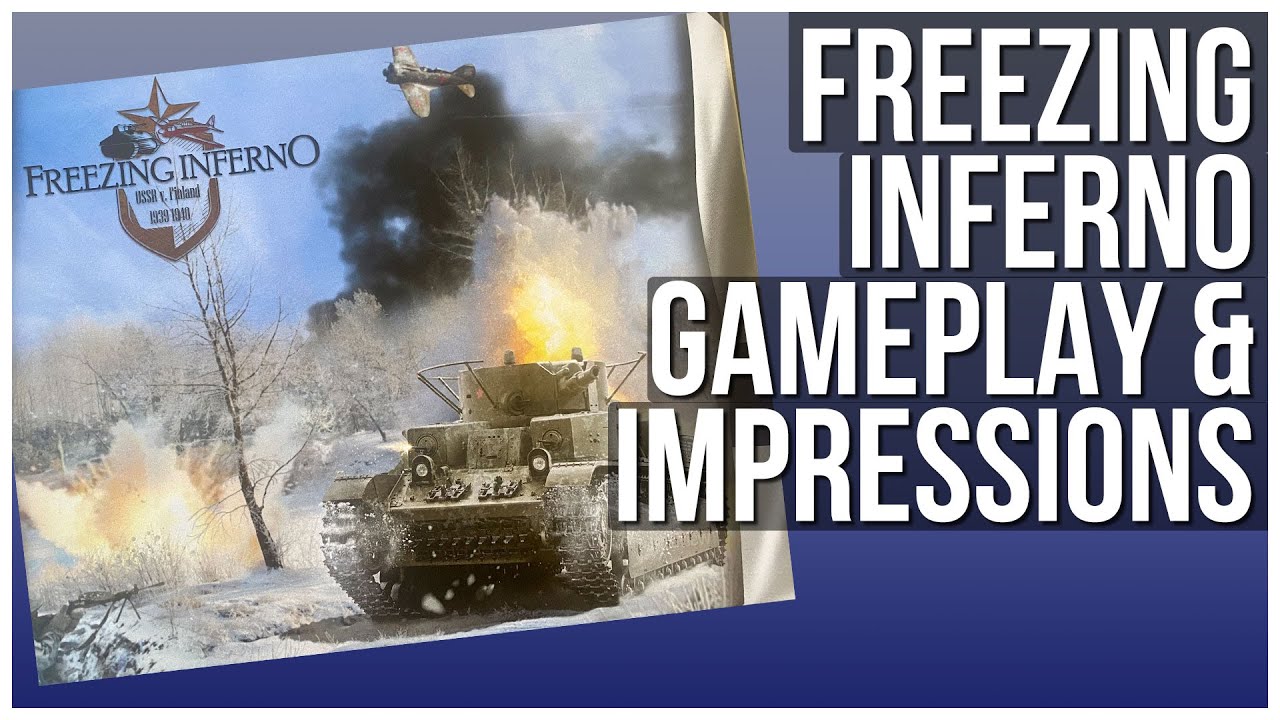 Freezing Inferno Gameplay | Princeps Games | Wargame Historical Game | Winter War