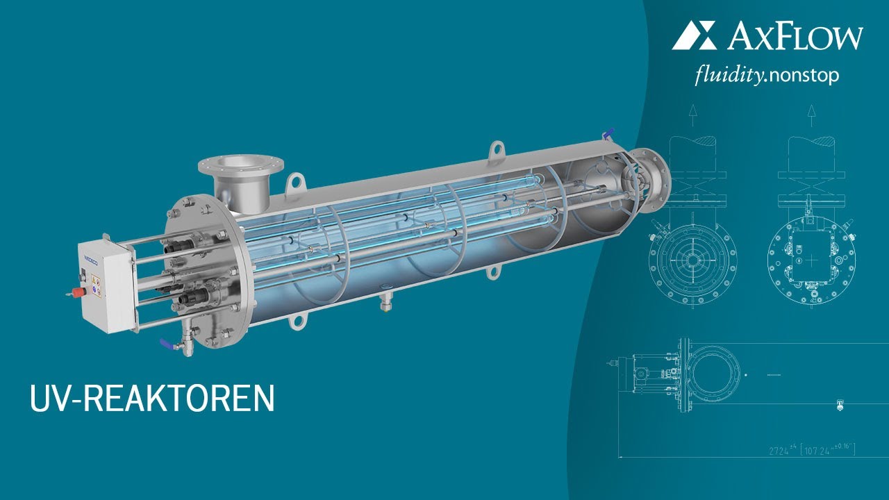 UV-Desinfektion: UV-Reaktoren der Baureihe Spektron