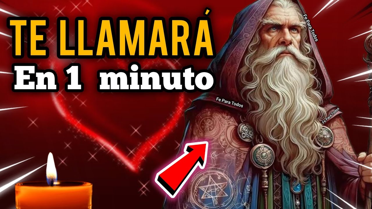 ¡¡¡Desesperalo!!! | San Cipriano PODEROSA oración para que TE LLAME YA