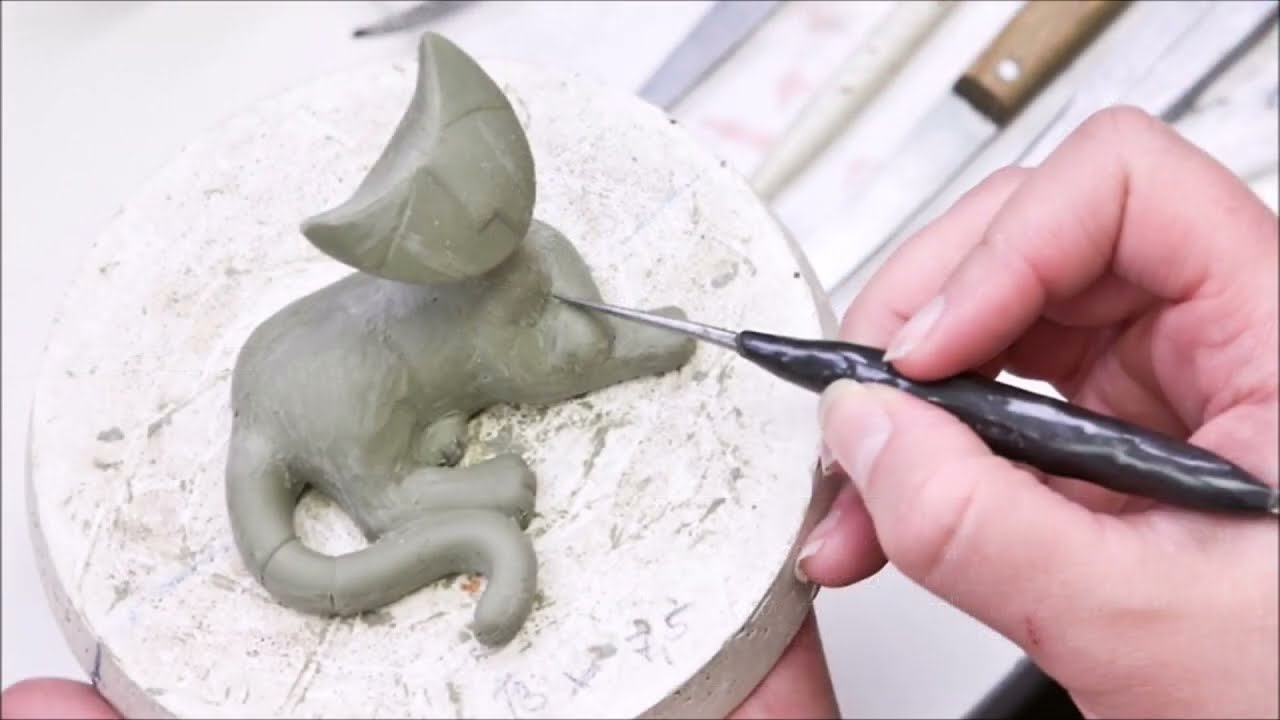 Eine Figur entsteht