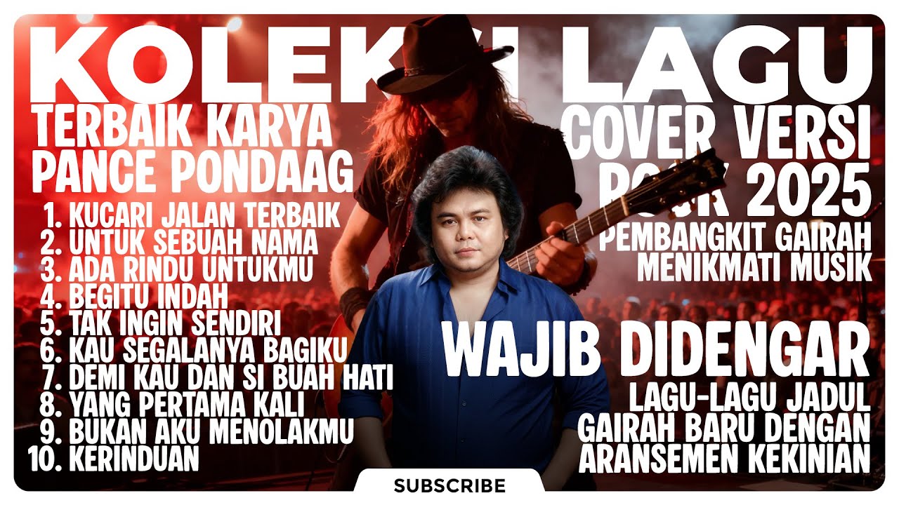 10 BEST KARYA PANCE PONDAAG PALING ENAK DIDENGAR | COVER ROCK VERSION 2025