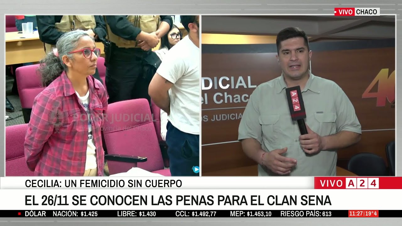 🚨 Un femicidio sin cuerpo: se conocerán las penas al clan Sena por el crimen de Cecilia Strzyzowski