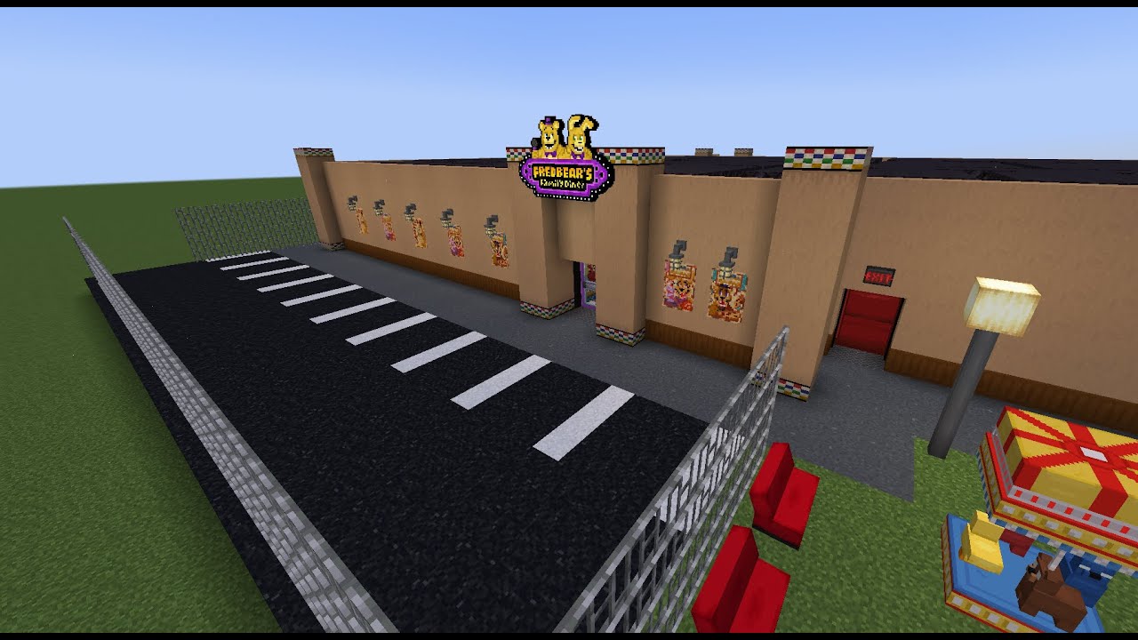 FredBear Family Diner in minecraft (a modo mio) BUON ANNO A TUTTI