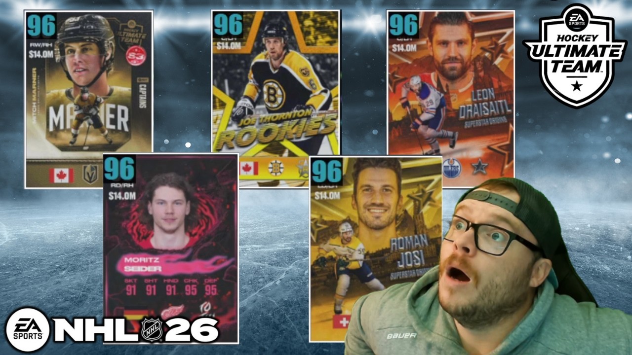 MASSIVE NEW LINE COMBOS NHL 26 HUT