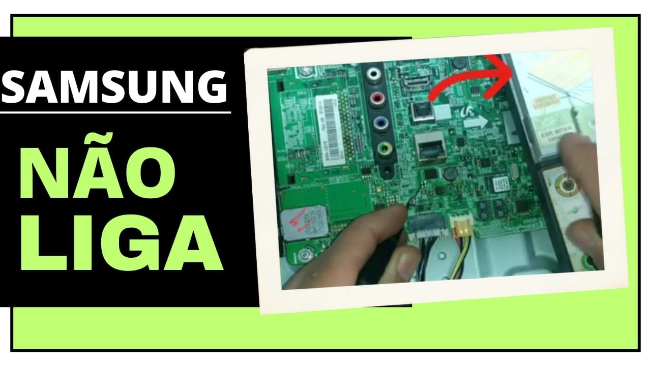 Como CONSERTAR a tv samsung com stand by APAGADO ?Samsung UN32J4300AG