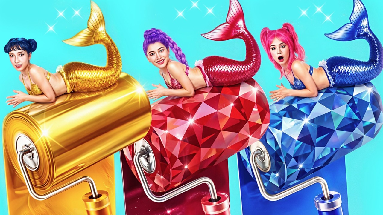 Złota vs Rubinowa vs Szafirowa Huntrix! Od Syrenki do Rumi z KPop Demon Hunters