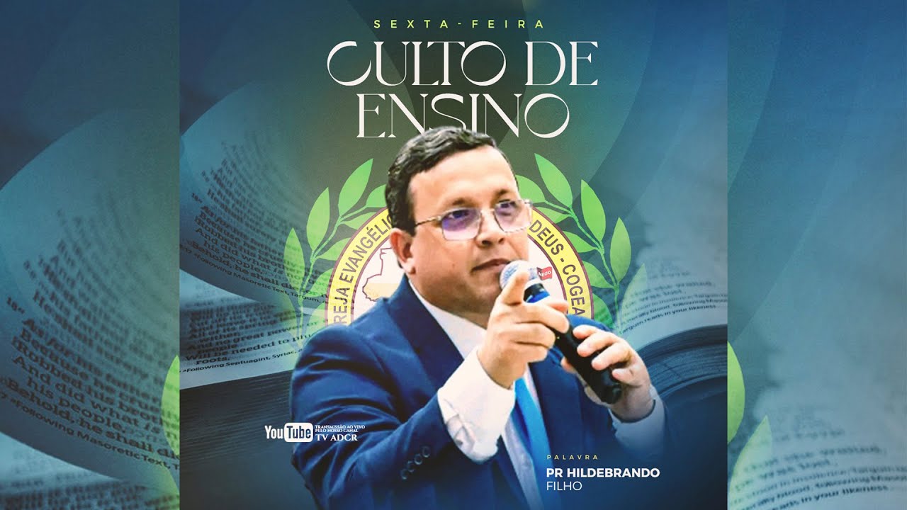 Culto de Ensino ADCR em João Pessoa - Palavra: Pr. Hildebrando Filho - 30/01/2026