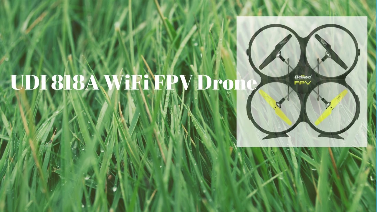 UDI 818A HD+ WiFi FPV Drone 